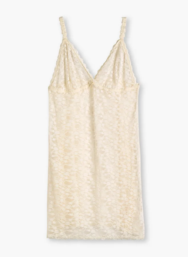 سبلاش فيڤ Slip Dress Sleeveless with Adjustable Straps